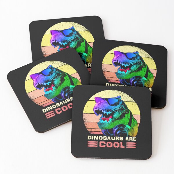 Item preview, Cool T-Rex Dinosaur Sunglasses Headphones Retro designed and sold by marke770.