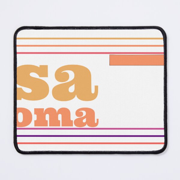Item preview, Tulsa Oklahoma City Marked On State Map designed and sold by TheIconSmith.
