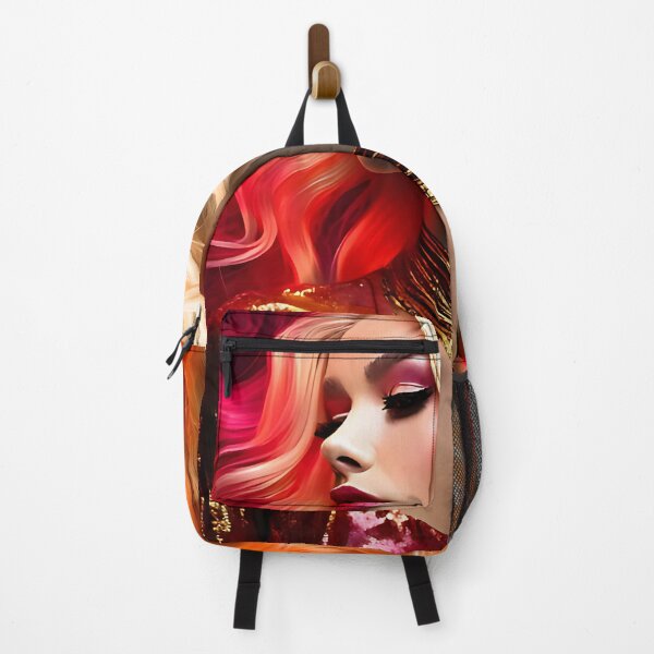 Item preview, Neon Gold Glamour - Ethereal Blonde Portrait designed and sold by ToxicInkArt.