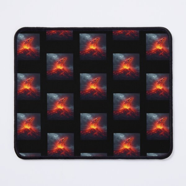 Item preview, LAVA ORCA JUMPING OUT FROM LAVA POOL 2 designed and sold by mama-creative.