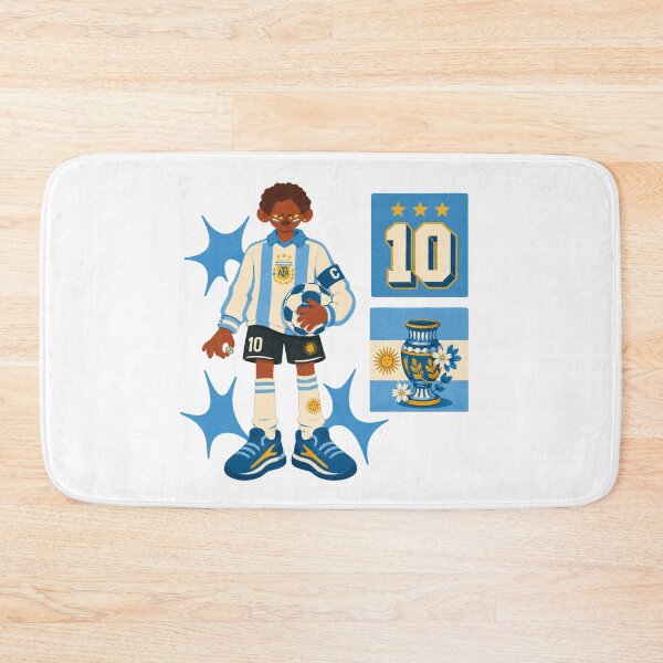 Item preview, Argentina Football Number 10 Fan Vibes designed and sold by Oniyasha.