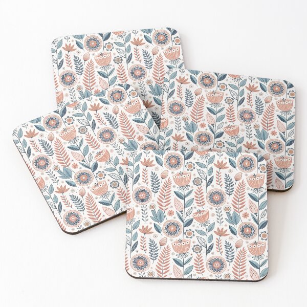 Item preview, Nordic Floral Motifs | Scandinavian Folk Garden designed and sold by Shuga-Design.