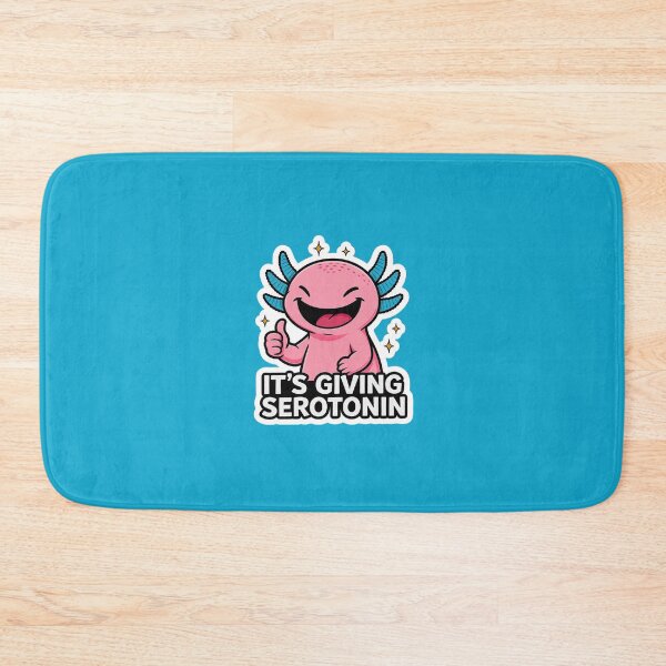 Item preview, It's Giving Serotonin Happy Axolotl Thumbs Up Funny Design designed and sold by BooDesignStudio.