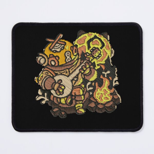 Item preview, Riebeck Banjo Embroidery Patch Action – Cozy Outer Wilds Space Explorer Sticker designed and sold by · GAMING SOUL ·.