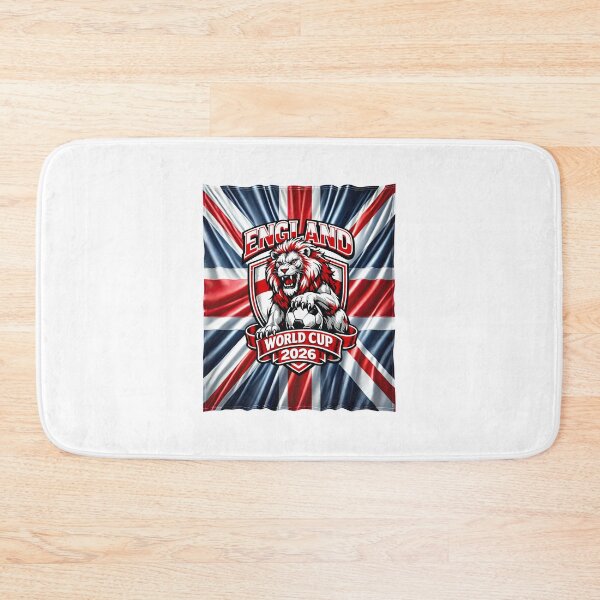 Item preview, English flag with lion and football designed and sold by LoneAngel.