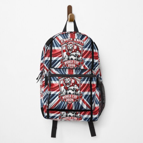 Item preview, English flag with lion and football designed and sold by LoneAngel.