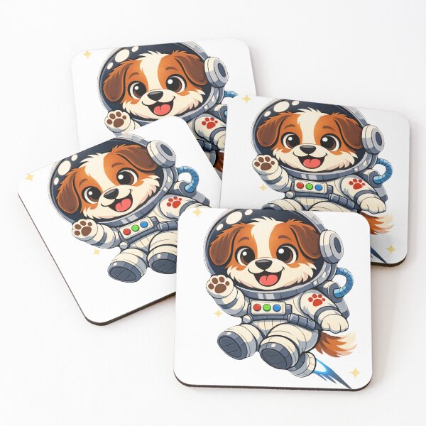 Item preview, Puppy in Space Suit designed and sold by SeanTee.