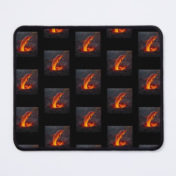 Item preview, LAVA DOLPHIN JUMPING OUT FROM LAVA POOL designed and sold by mama-creative.