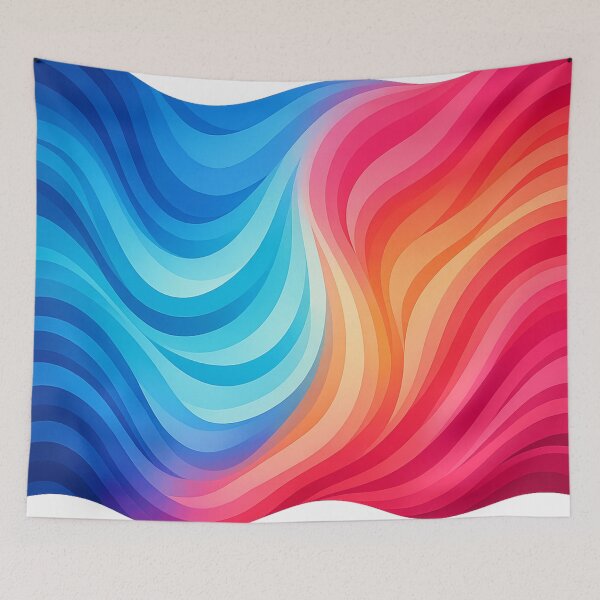 Item preview, Dual Colour Waveflow designed and sold by FunnyTshirtGuy.