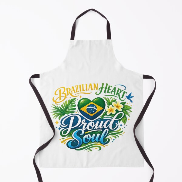 Item preview, Brazilian Heart Proud Soul Vintage Floral designed and sold by PACS0011.