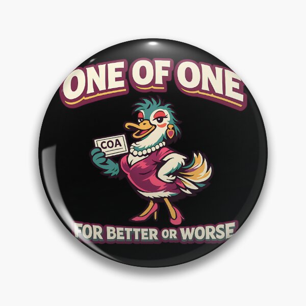 Item preview, One Of One For Better Or Worse Funny Womens Collector Design designed and sold by TeeTimeTreasure.