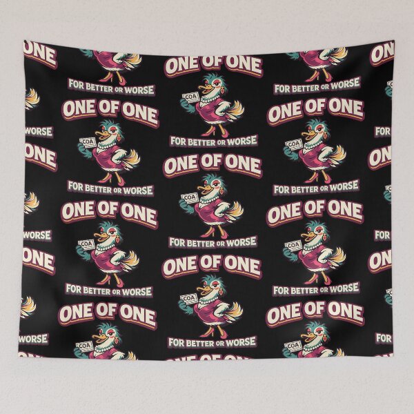 Item preview, One Of One For Better Or Worse Funny Womens Collector Design designed and sold by TeeTimeTreasure.