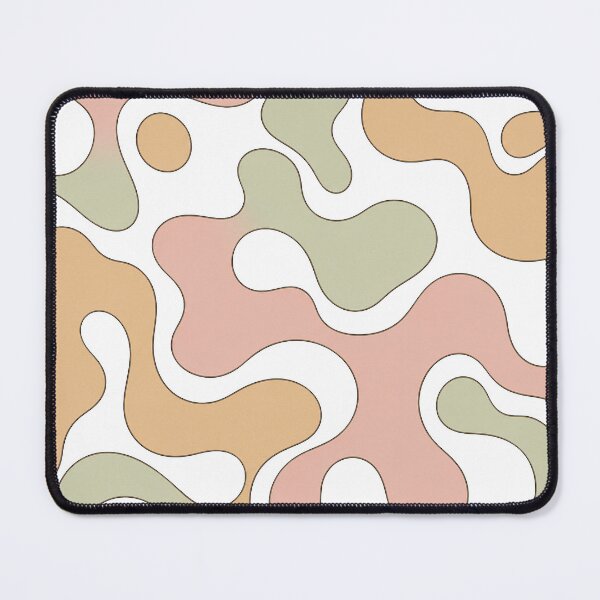 Item preview, Boho Abstract Blob Pattern Sage Pink Neutral Tones designed and sold by DjFreeq.