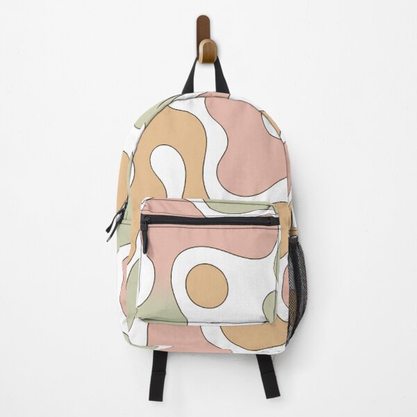 Item preview, Boho Abstract Blob Pattern Sage Pink Neutral Tones designed and sold by DjFreeq.