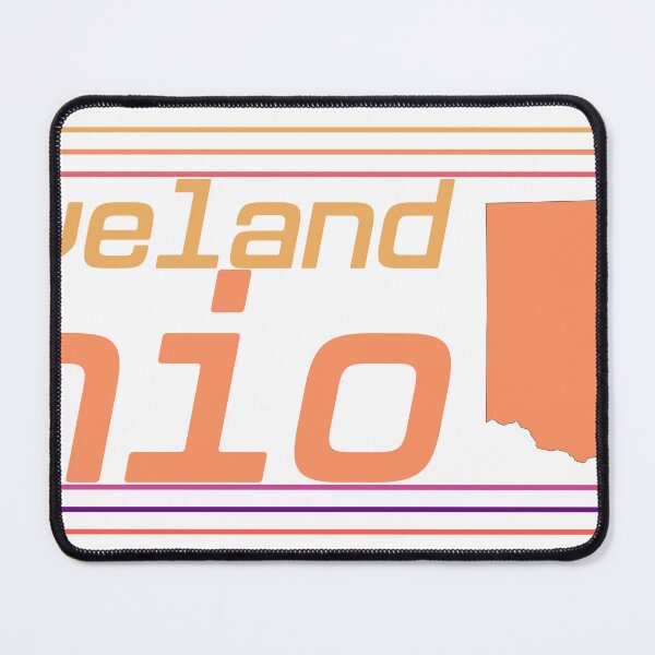 Item preview, Cleveland Ohio City Marked On State Map designed and sold by TheIconSmith.