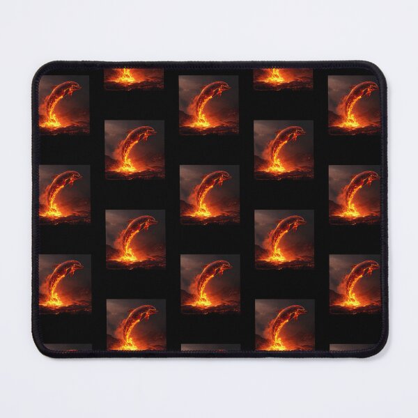 Item preview, LAVA DOLPHIN JUMPING OUT FROM LAVA POOL 2 designed and sold by mama-creative.