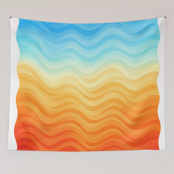 Item preview, Dual Colour Ripple Gradient designed and sold by FunnyTshirtGuy.