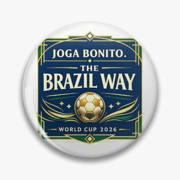 Item preview, Joga Bonito The Brazil Way Brazil Football 2026 Premium Soccer Fan Design designed and sold by rebuZZ-Apparels-The Minimalistic Buzz.