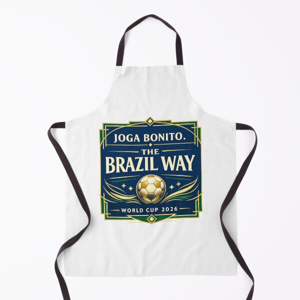 Item preview, Joga Bonito The Brazil Way Brazil Football 2026 Premium Soccer Fan Design designed and sold by rebuZZ-Apparels-The Minimalistic Buzz.
