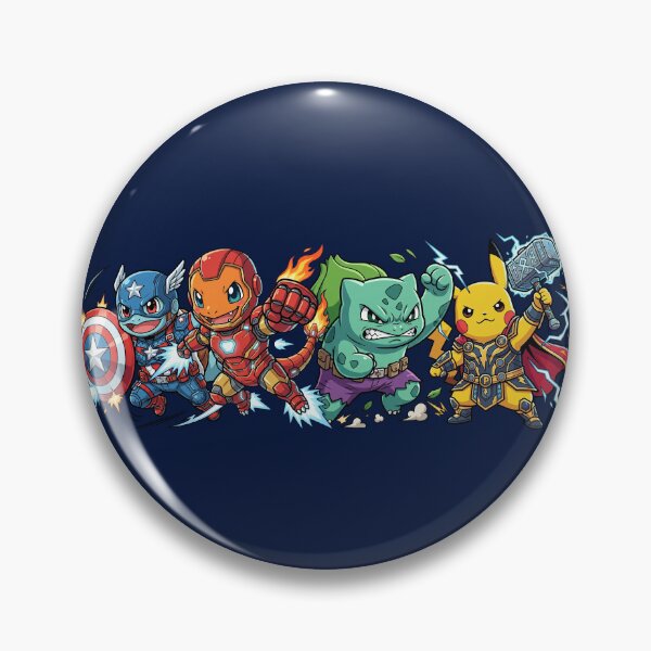 Item preview, Chibi Companion Super Hero Squad Fan Art designed and sold by KismetsKawaiiCo.