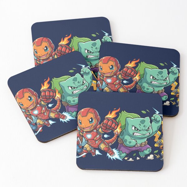 Item preview, Chibi Companion Super Hero Squad Fan Art designed and sold by KismetsKawaiiCo.