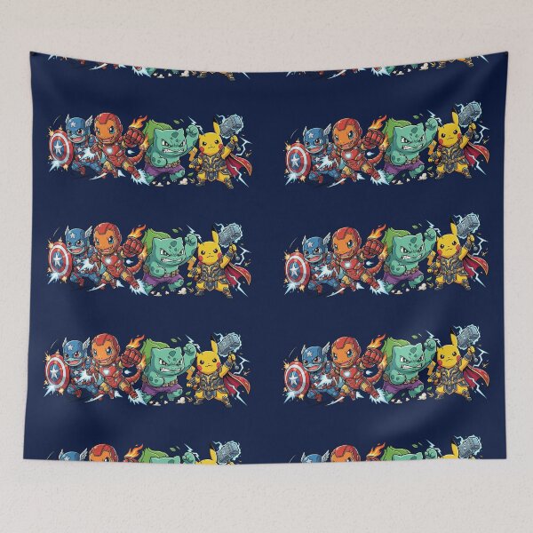 Item preview, Chibi Companion Super Hero Squad Fan Art designed and sold by KismetsKawaiiCo.