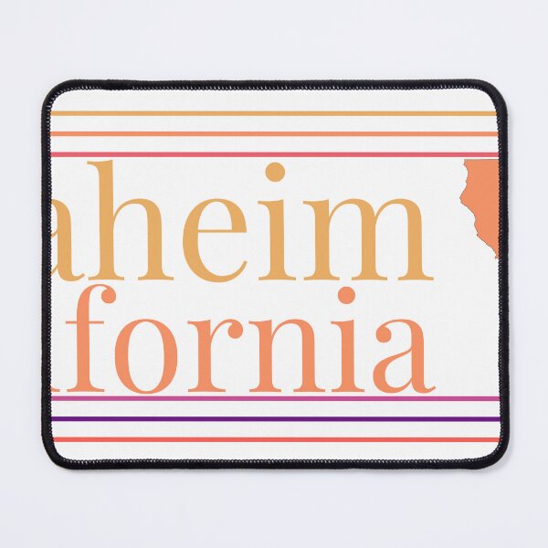 Item preview, Anaheim California City Marked On State Map designed and sold by TheIconSmith.