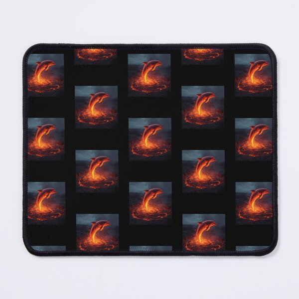 Item preview, LAVA DOLPHIN JUMPING OUT FROM LAVA POOL 3 designed and sold by mama-creative.
