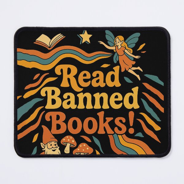 Item preview, Read banned books - Fantasy designed and sold by AbbeyThorn.
