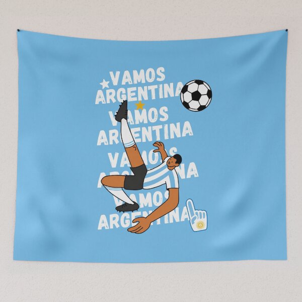 Item preview, Argentina Soccer World Cup Fan Vibes designed and sold by Oniyasha.