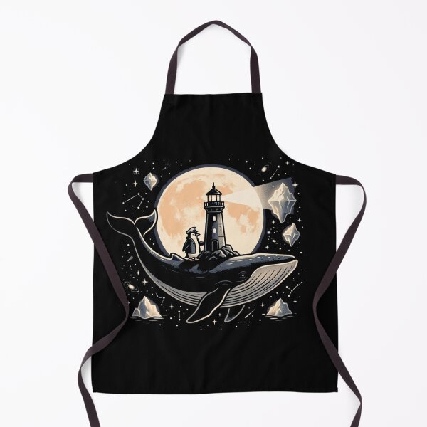 Item preview, Cosmic Whale – Surreal Lighthouse Design designed and sold by Dogandesighn.