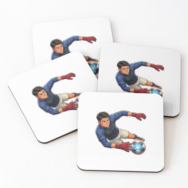 Item preview, Goalkeeper Save Sticker | Dynamic Soccer Keeper Action Art designed and sold by Pandey14.