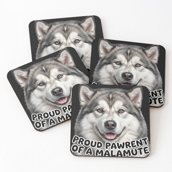 Item preview, Alaskan Malamute designed and sold by The Quiet Canvas By Jacky.