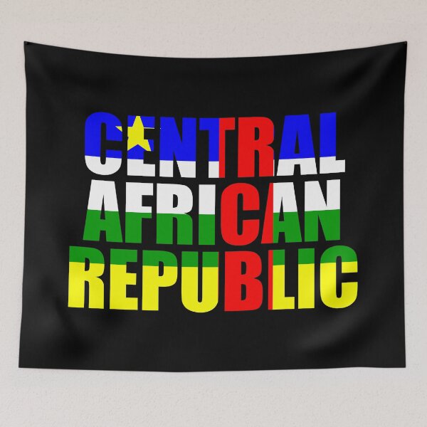 Item preview, Central African Republic Flag CF designed and sold by shitpostee.