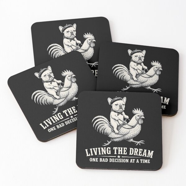 Item preview, Living The Dream One Bad Decision At A Time designed and sold by zoes-ink.