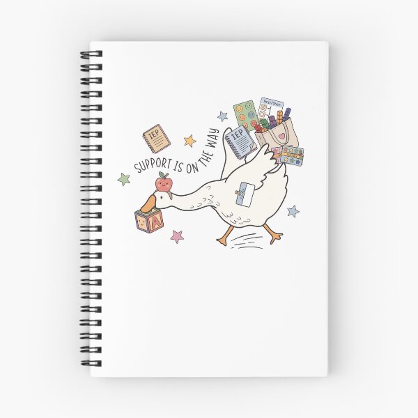 Item preview, Support Is On The Way Special Education SPED Teacher Goose designed and sold by OddPopARt.
