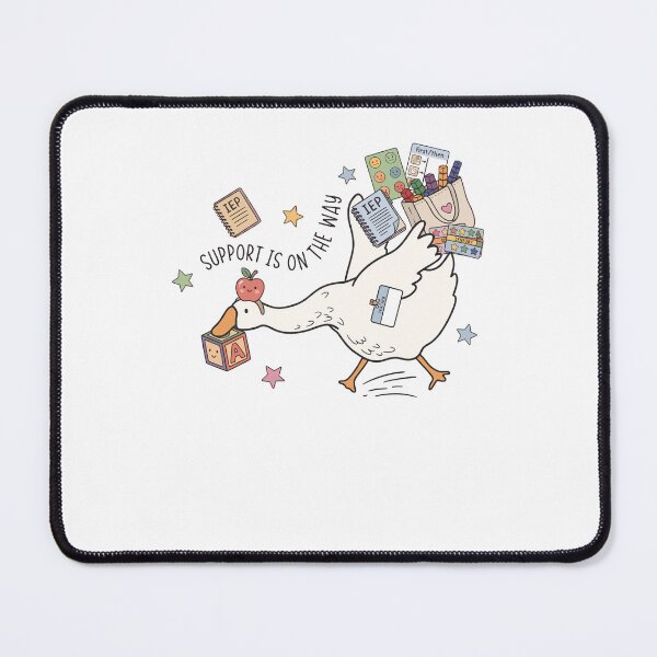 Item preview, Support Is On The Way Special Education SPED Teacher Goose designed and sold by OddPopARt.