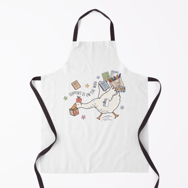 Item preview, Support Is On The Way Special Education SPED Teacher Goose designed and sold by OddPopARt.