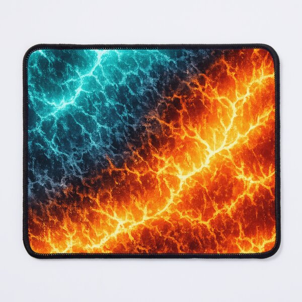 Item preview, Electric Teal Magma Flow designed and sold by FunnyTshirtGuy.