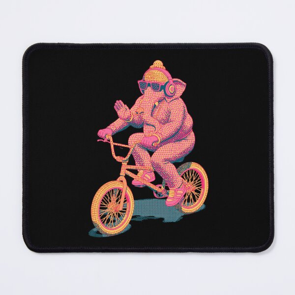 Item preview, Ganesha BMX Bike Rider Retro Halftone Pop Art designed and sold by PANNARUK THAILAND.