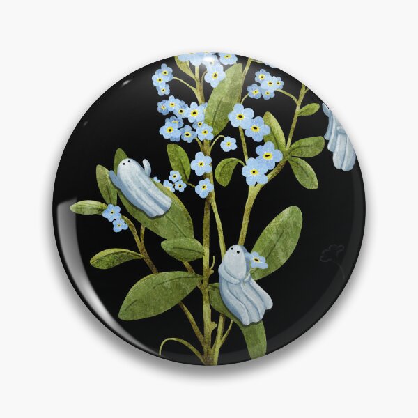 Item preview, Forget Me Not Botanical Illustration Study designed and sold by katherineblower.