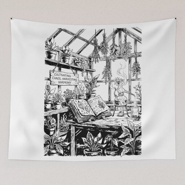 Item preview, Verdant Laboratory - Garden Witchcraft designed and sold by bapupa.