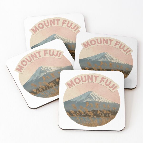Item preview, Vintage-Inspired Mt. Fuji designed and sold by Inkwell Designs.