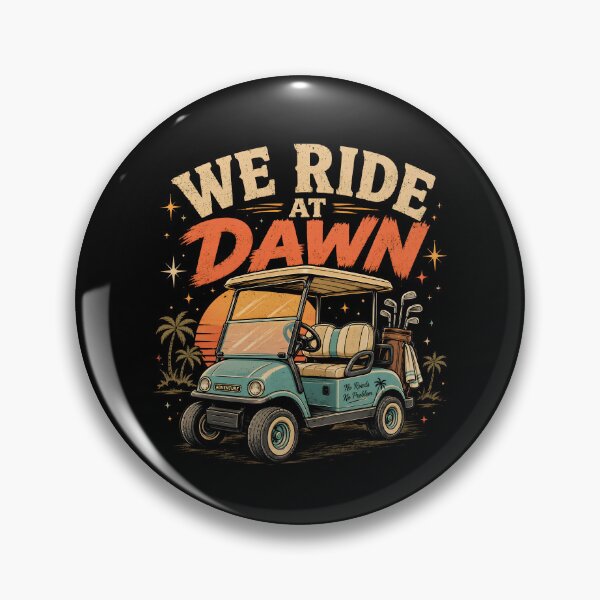 Item preview, We Ride At Dawn Golf designed and sold by zoes-ink.