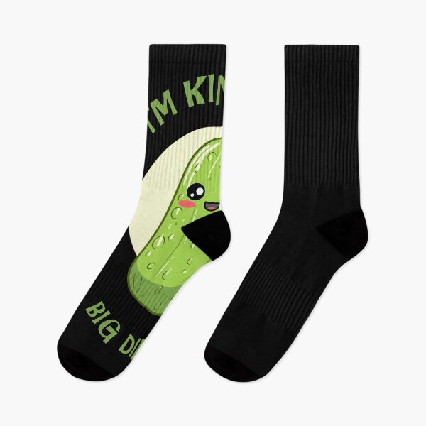 Item preview, Kawaii Pickle Big Dill Funny Pun Design designed and sold by marke770.