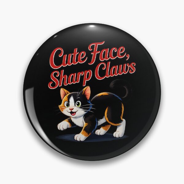 Item preview, Cute Face, Sharp Claws Cat designed and sold by ArtDzignsZA.