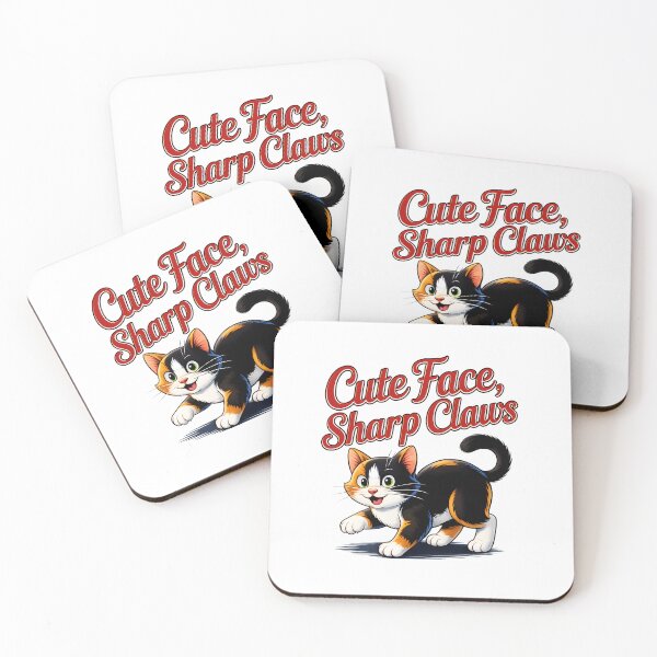Item preview, Cute Face, Sharp Claws Cat designed and sold by ArtDzignsZA.