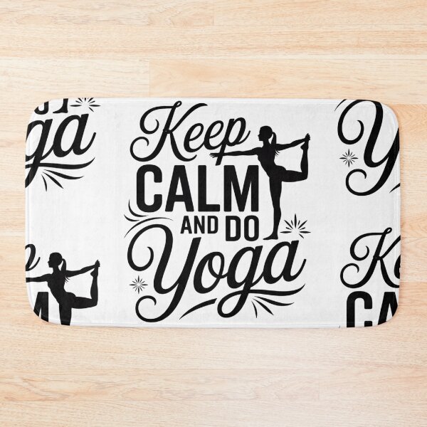 Item preview, Keep calm and do yoga designed and sold by Tiny-Love ⭐⭐⭐⭐⭐.