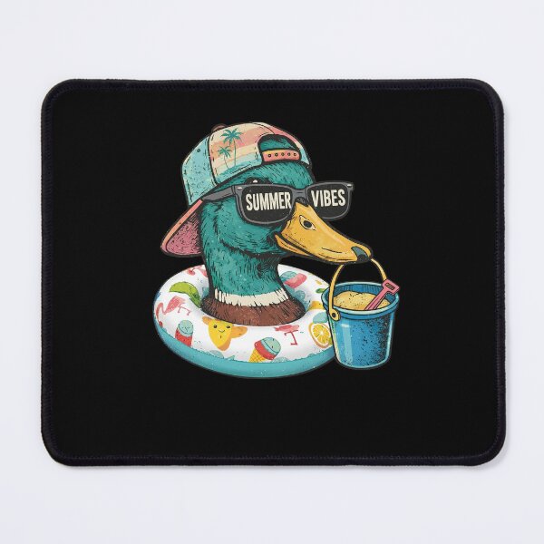 Item preview, Summer Vibes Mallard Duck Sunglasses Inflatable Beach Vacation designed and sold by OddPopARt.