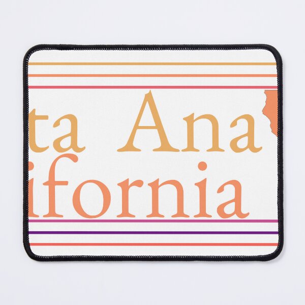 Item preview, Santa Ana California City Marked On State Map designed and sold by TheIconSmith.
